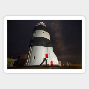 Hook Lighthouse and the Milky Way Sticker